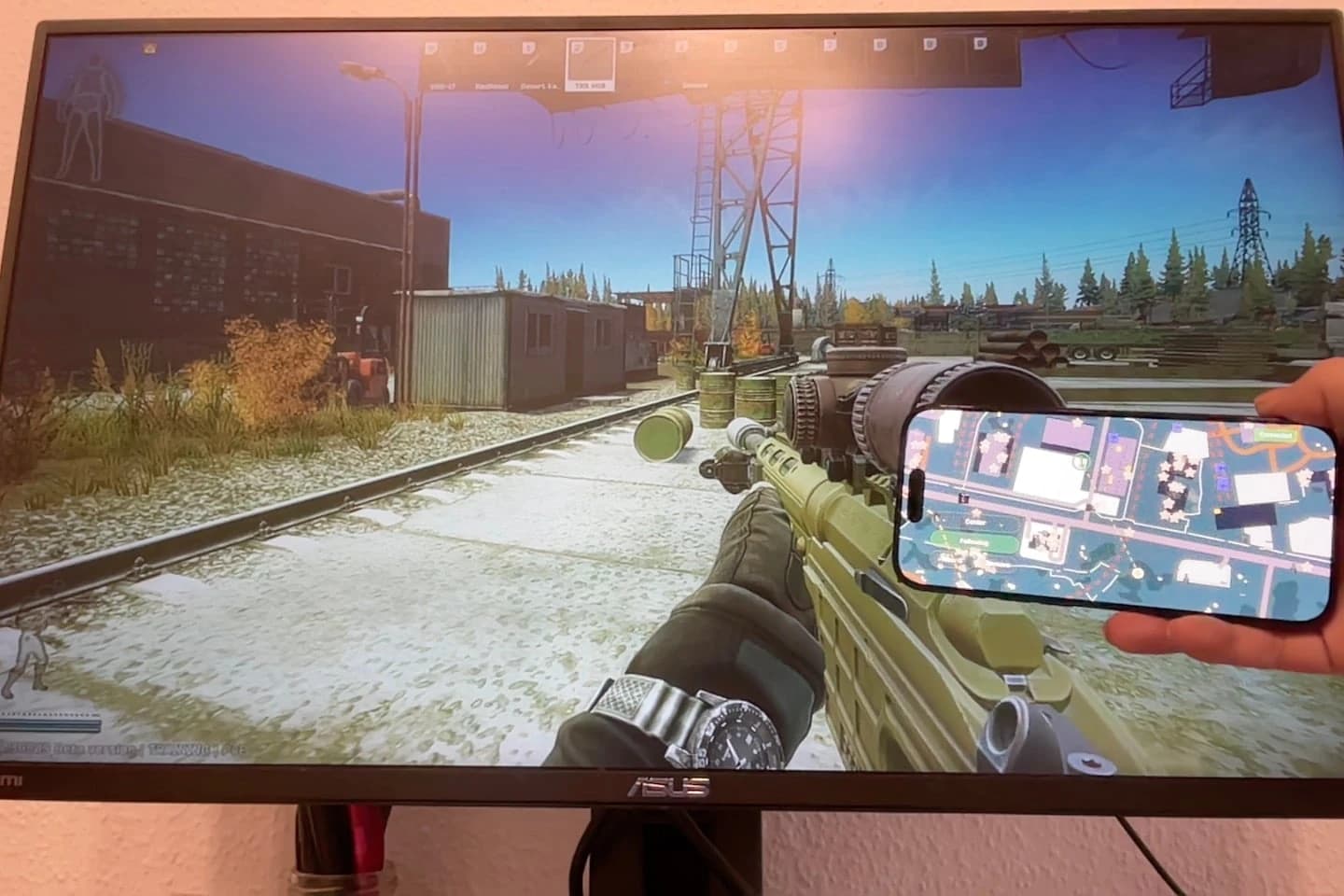 Phone or Tablet Map